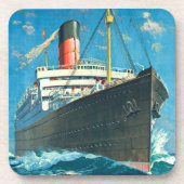 OCEAN LINER BIER ONDERZETTER (Voorkant)