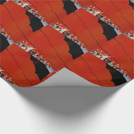 Ocean Liner Bon Voyage Cadeaupapier (Hoek)