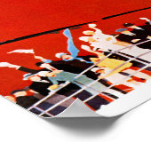 Ocean Liner Bon Voyage Poster (Hoek)