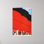 Ocean Liner Bon Voyage - XL Canvas Afdruk (Voorkant)