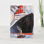  OCEAN LINER CARD KAART (Voorkant)