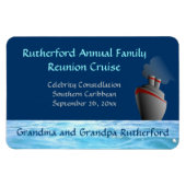 Ocean Liner Custom HATL. Deurmarkeringsmagneet Magneet (Horizontaal)