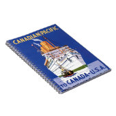 OCEAN LINER EMPRESS OF BRITANNIA NOTITIEBOEK (Rechterzijde)