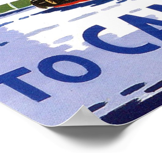 OCEAN LINER EMPRESS OF BRITANNIA POSTER (Hoek)