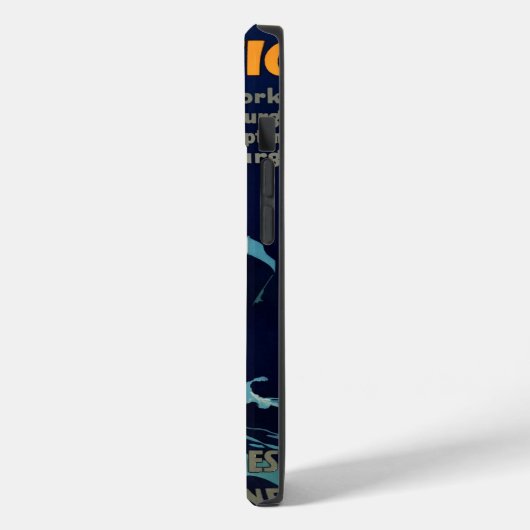 OCEAN LINER EUROPE AMERICA Case-Mate iPhone CASE (Achterkant / Links)