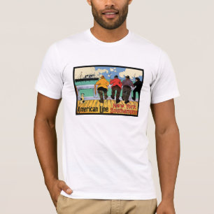 Ocean LINER naar New York T-shirt