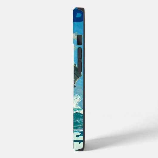 OCEAN LINER REIZEN Case-Mate iPhone CASE (Achterkant / Links)