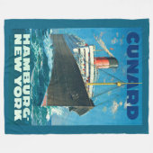  OCEAN LINER REIZEN FLEECE DEKEN (Voorkant (Horizontaal))