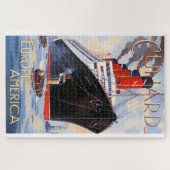  OCEAN LINER REIZEN LEGPUZZEL (Horizontaal)