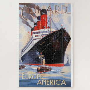 OCEAN LINER REIZEN LEGPUZZEL