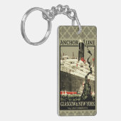 OCEAN LINER REIZIGERSLEUTEL SLEUTELHANGER (Voorkant Links)