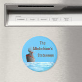 Ocean Liner Sm. Stateroom deurmarkering Magneet (Insitu (Vaatwasser))