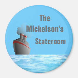Ocean Liner Sm. Stateroom deurmarkering Magneet