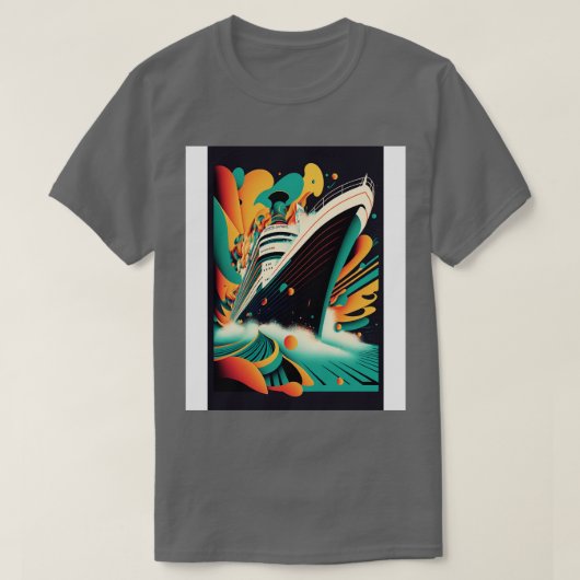 Ocean Liner T-shirt (Design voorkant)