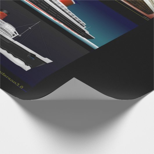 Ocean Liners Cadeaupapier (Hoek)