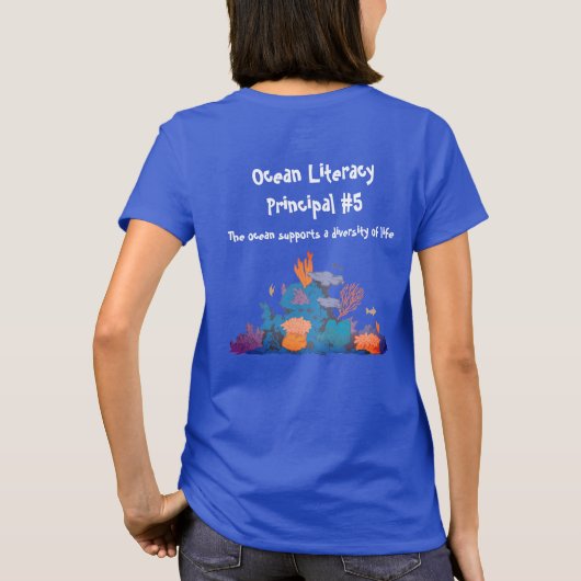 Ocean Literacy Principal 5 T-shirt (Achterkant)