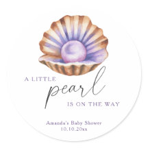 Ocean Little Pearl Under The Sea Baby Shower