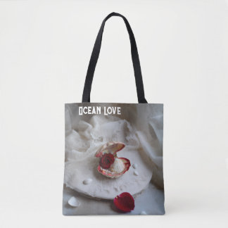 Ocean Love Witte Tassen – Seashell & Rose Coasta