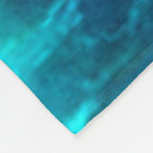 Ocean Magic Unicorn Waves Satin Fleece Deken (Hoek)