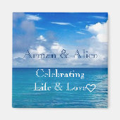 Ocean Magnet voor koppels in de liefde (Voorkant)