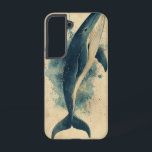 Ocean Majesty Whale Telefoonhoesje Samsung Galaxy Hoesje<br><div class="desc">Een majestueuze walvis springt in een waterverf droomlandschap en combineert kracht en gratie in een sereen,  op de oceaan geïnspireerd ontwerp.</div>