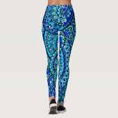 Ocean Mandalas Leggings (Achterkant)