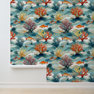 Ocean Marine Onderwater Peel en Stick Behang