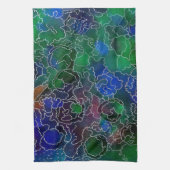 Ocean Maze Theedoek (Verticaal)