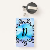 Ocean Medallion Badge (Achterkant met intrekbare)