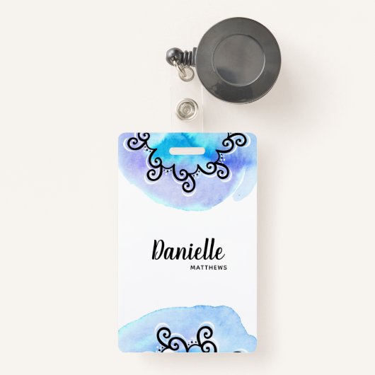 Ocean Medallion Badge (Voorkant met intrekbare)