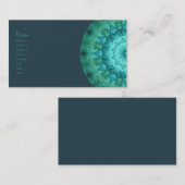 Ocean Medallion Kaleidoscope Visitekaartje (Voorkant / Achterkant)