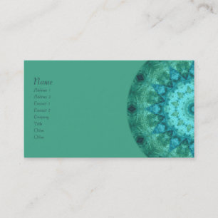 Ocean Medallion Kaleidoscope Visitekaartje