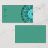 Ocean Medallion Kaleidoscope Visitekaartje (Voorkant / Achterkant)