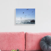Ocean & Meeuwen Verpakt Canvas (Insitu (Woonkamer))