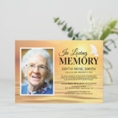 Ocean Memorial Service | Geheugenfoto in het bezit Kaart (Staand voorkant)