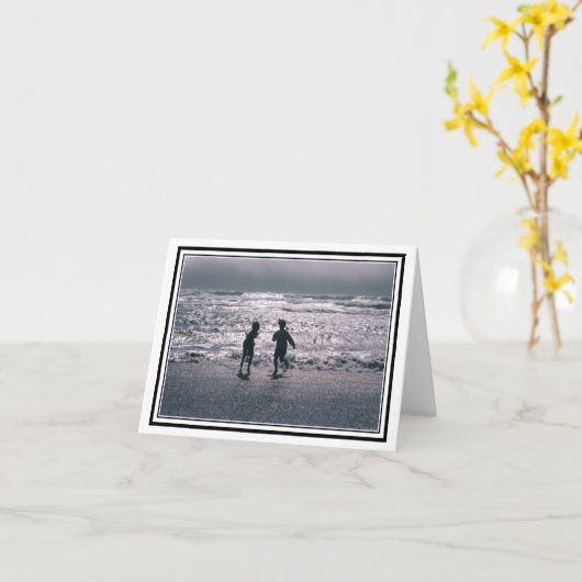 Ocean Memories Kaart (Gele Bloem)