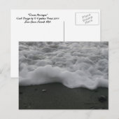 Ocean Meringue. Briefkaart (Voorkant / Achterkant)