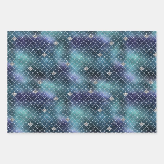 Ocean Mermaid Inpakpapier Vel (Voorkant 2)