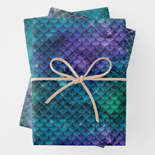 Ocean Mermaid Inpakpapier Vel (In situ)