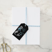 Ocean Mermaid Laten we een plash maken Cadeaulabel (Met Touw)