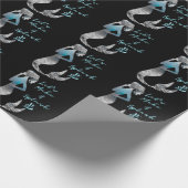 Ocean Mermaid Laten we een plash maken Cadeaupapier (Hoek)