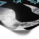 Ocean Mermaid Laten we een plash maken Foto Afdruk (Hoek)