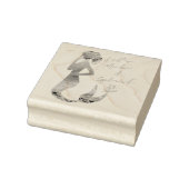 Ocean Mermaid Laten we een plash maken Rubberstempel (Stempel)