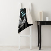 Ocean Mermaid Laten we een plash maken Sherpa Deken (In situ)