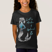 Ocean Mermaid Laten we een plash maken T-shirt (Voorkant)