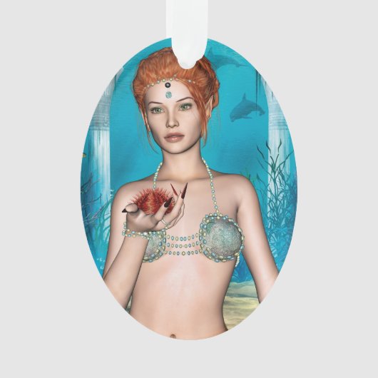 Ocean Mermaid Ornament (voorkant)