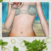 Ocean Mermaid Theedoek (Gevouwen)