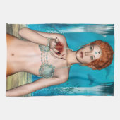 Ocean Mermaid Theedoek (Horizontaal)