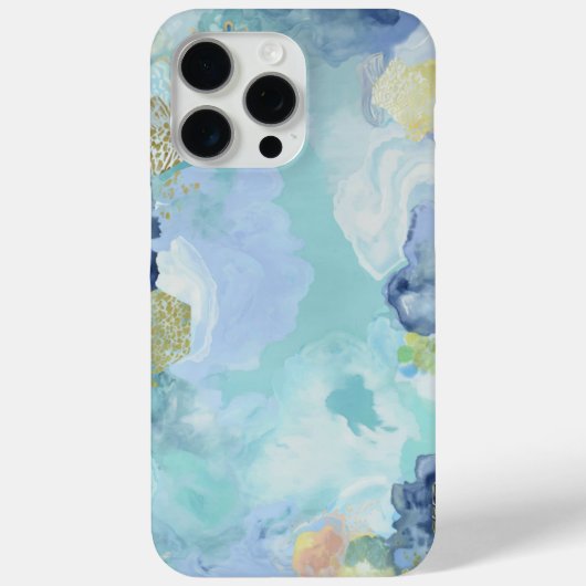 Ocean Mist Abstract Case-Mate iPhone Case (Achterkant)