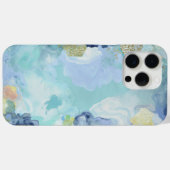 Ocean Mist Abstract Case-Mate iPhone Case (Achterkant (horizontaal))